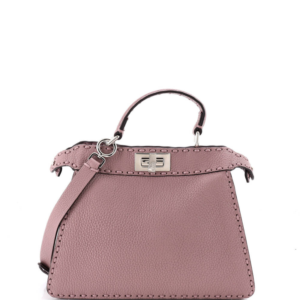 Fendi Small Selleria Peekaboo ISeeU Bag Leather